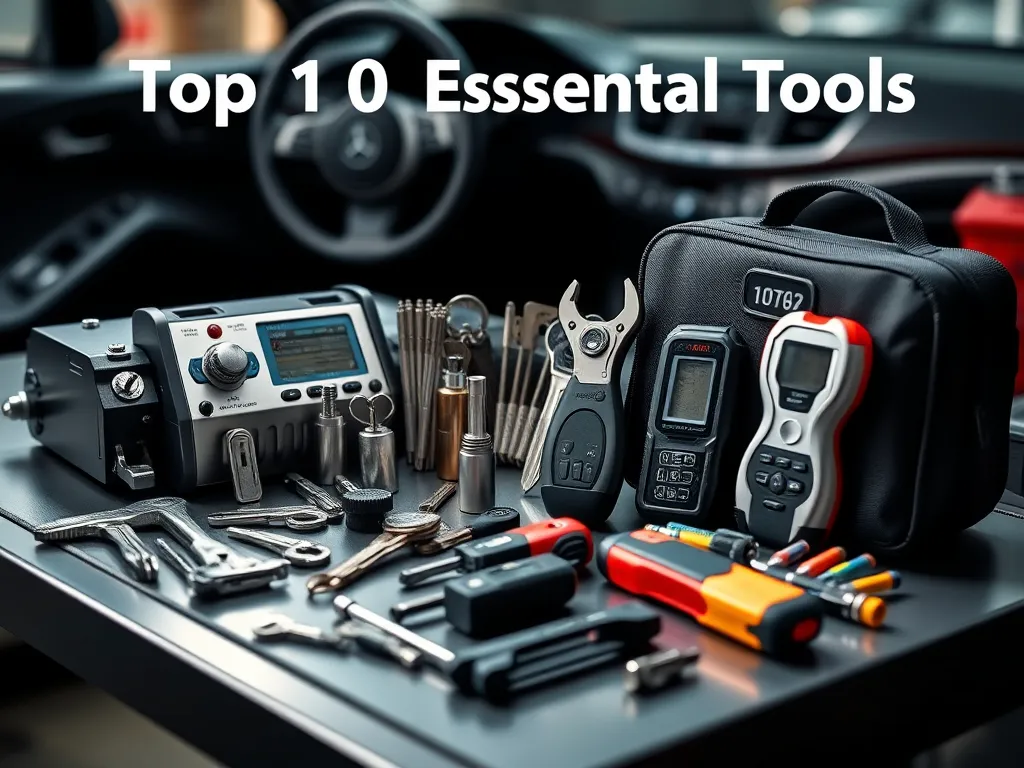 Essential Tools: Top 10 for Automotive Locksmiths